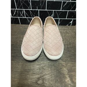 Women’s Steve Madden Quilted Slip-On Sneakers – Size 9.5 M – Blush Pink